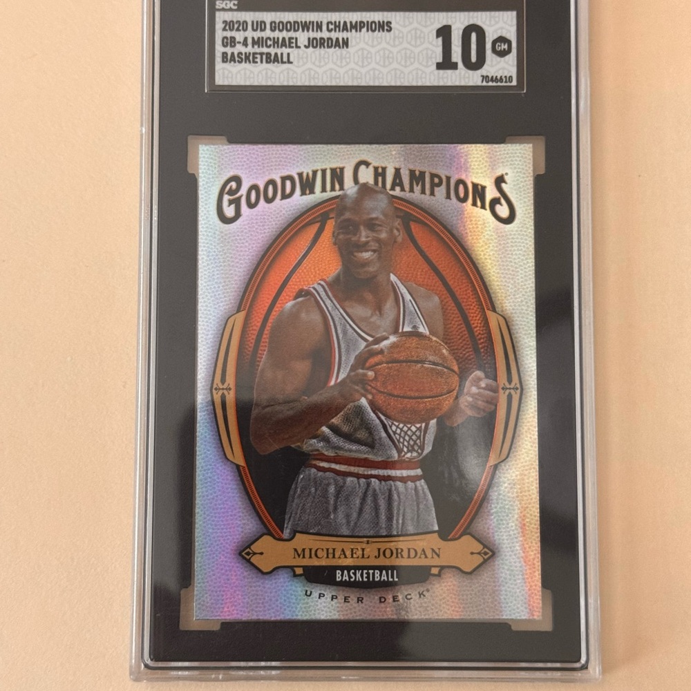 2020 Upper Deck Michael Jordan Goodwin Champions #1 SGC 10 Chicago Bulls